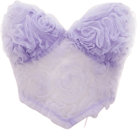 Lavender flower top