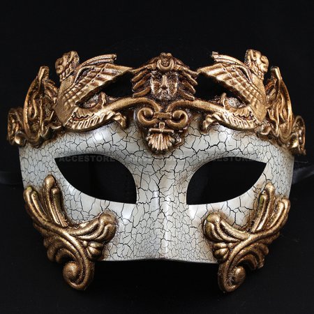 golden lion ivory mask