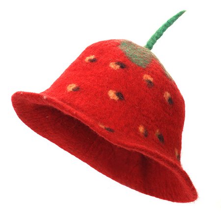 strawberry hat🍓
