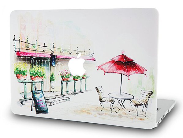 LuvCase MacBook Air 13 Inch Case Plastic Hard Shell Cover for MacBook Air 13.3" A1466 & A1369 (Oil Painting 1)