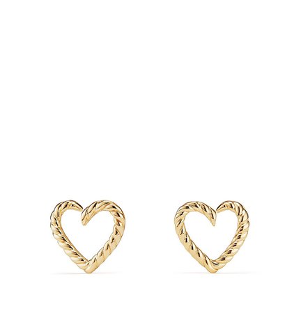 Yurman heart earrings
