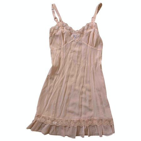 Silk mini dress Rouje Pink size 34 FR in Silk - 11897481