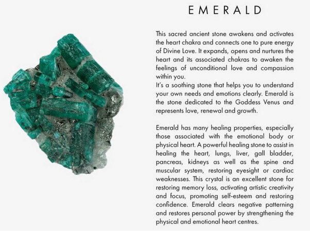emerald green stone