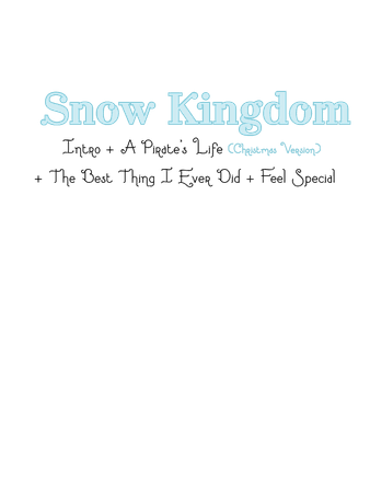SBS Gayo Daejun | HVST Snow Kingdom Set