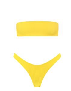 dixperfect two pieces bikini sets swimsuit sports style low scoop crop top high waisted high cut cheeky bottom
