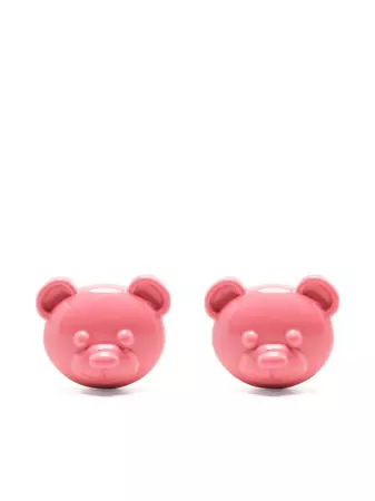 Moschino Teddy Bear clip-on Earrings - Farfetch