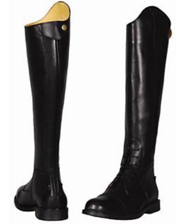 tall black dress boots