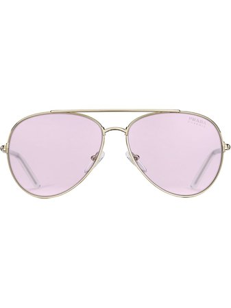 Prada Eyewear Decode aviator-frame sunglasses