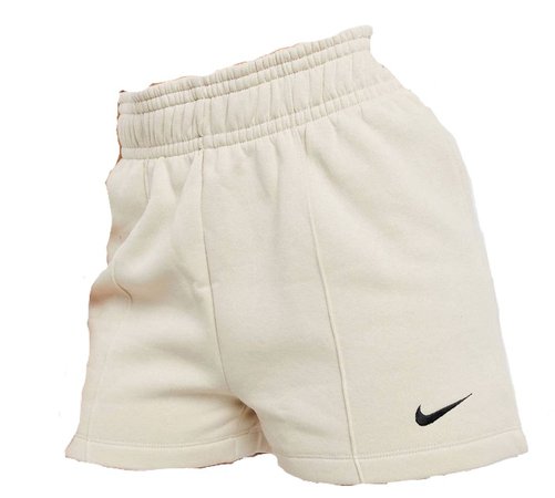 Nike fleece shorts oatmeal