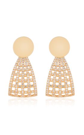 18k Yellow Gold Meridian Earrings By Maison Tjoeng | Moda Operandi