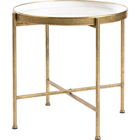 InnerSpace Large Gild Pop Up Tray Table - Walmart.com
