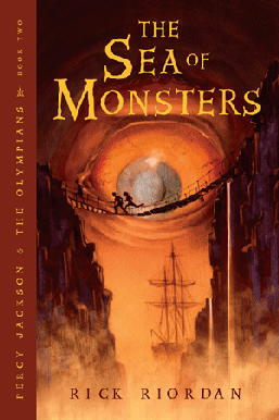 Percy Jackson & The Olympians: Sea of Monsters Original Book Cover