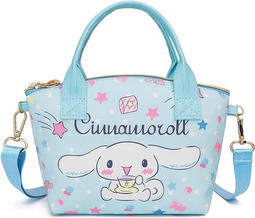 Amazon.com: Hello My melody Bag Anime kitty Tote bag kitty Satchel Bag Kuromibag With Cinnamorollwallet (melody) : Clothing, Shoes & Jewelry