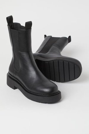 High Profile Chelsea Boots - Black - Ladies | H&M US