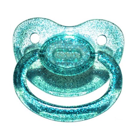 Teal adult pacifier