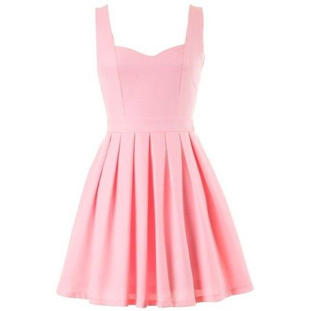 Light Pink Skater Dress