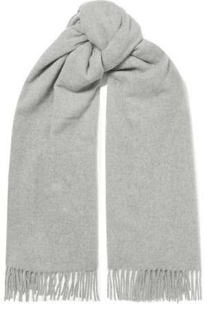 Acne Studios | Canada fringed wool scarf | NET-A-PORTER.COM