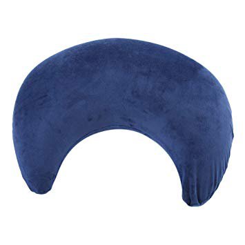 Inflatable Travel Pillow,PPC Moon-shaped Neck Pillow Perfect for Hair Salon,Beauty Salon, Coffee Shop, Office, Home, Car, Train Travelling On-The-Go Use(Blue&Grey)(BLUE): Amazon.ca: Gateway