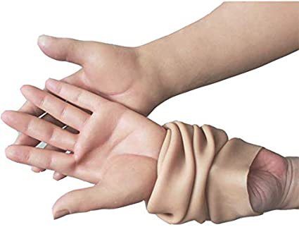 woman hand silicon glove