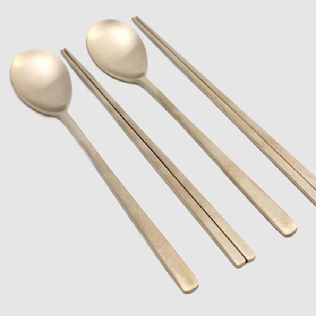 Bangjja organic cutlery set(Spoon and Chopsticks Set)