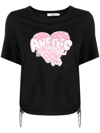 b+ab Angelic heart-print T-shirt - Farfetch