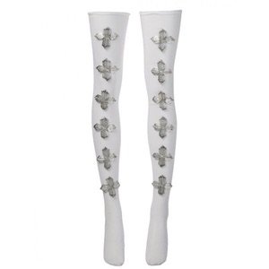 White High Knee Boots