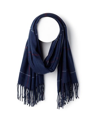 Chic check scarf | Simons | Women's Winter Scarves and Shawls online | Simons