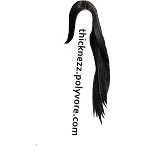 long black hair png