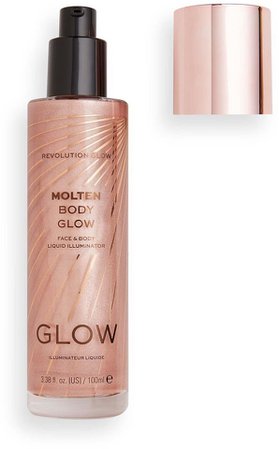 Makeup Revolution Molten Body Glow Rose Gold | lyko.com