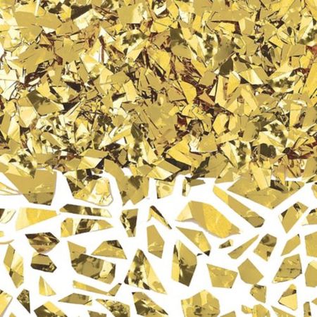 Metallic Foil Confetti Sprinkles, Perfect for Birthday/Wedding/Annivesary, Gold Party City