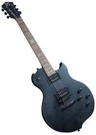 Minarik Lotus Single Cutaway Electric Guitar - Flat Black (Matte)