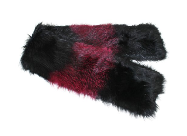 raspberry coat fur stole - Google Search