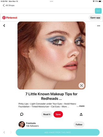 makeup model