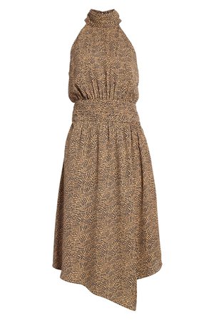 Joie Kehlani Halter Neck Asymmetrical Dress | Nordstrom
