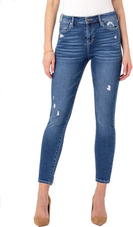 Abby Distressed Skinny Jeans
