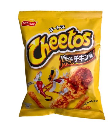 japanese cheetos spicy hot chicken