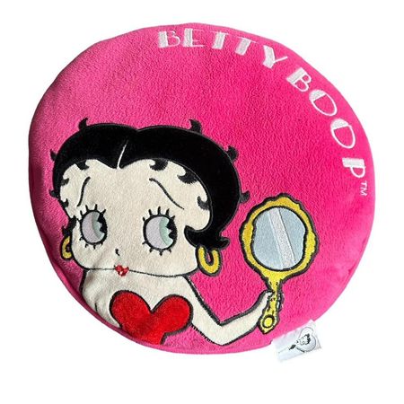 Betty boop Pink Pillow - great condition - offical... - Depop