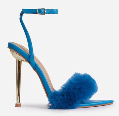 Ego Official Pointed Fluffy Toe Heels