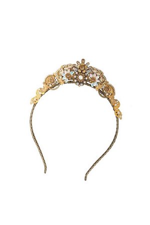 Vintage Lace Tiara Crown 12523 - Michal Negrin