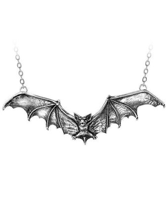 "Gothic Bat" Necklace by Alchemy of England