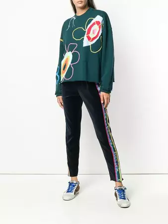 Mira Mikati side stripe track pants $365 - Shop AW18 Online - Fast Delivery, Price