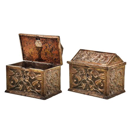 Important and Rare Spanish Safe Box 15th Century For Sale at 1stDibs