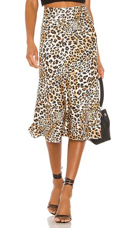 MAJORELLE Kara Skirt in Leopard | REVOLVE