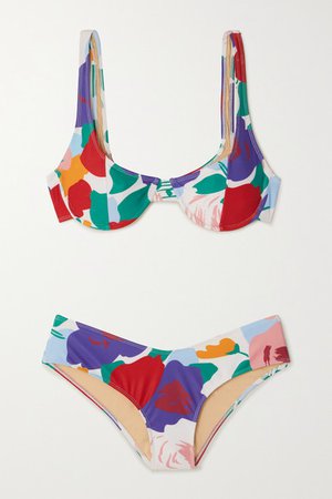Faithfull The Brand | Pernille floral-print underwired bikini | NET-A-PORTER.COM