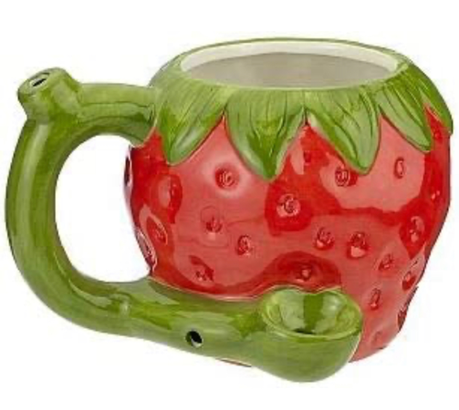 strawberry weed mug
