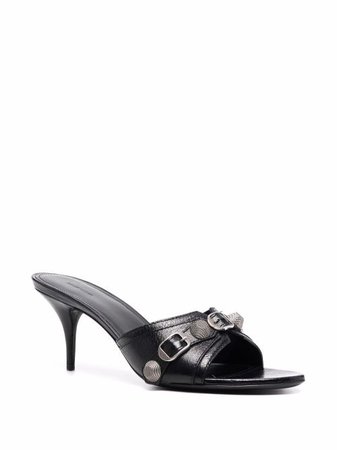 Shop Balenciaga Arena 85mm open-toe sandals with Express Delivery - FARFETCH