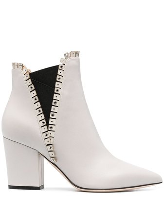 Sergio Rossi Pointed Toe Heeled Boots - Farfetch