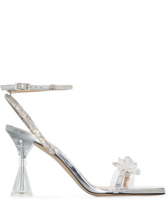 MACH & MACH 95mm crystal-embellished Sandals - Farfetch