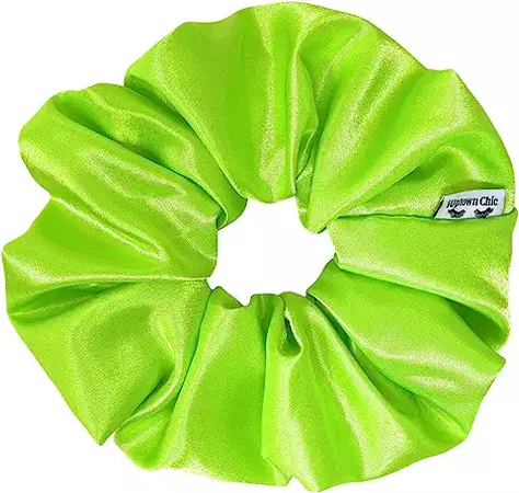 Amazon.com : lime green scrunchie