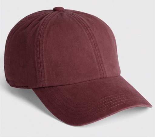 gap maroon baseball hat